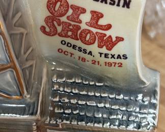 Jim beam oil well decanter