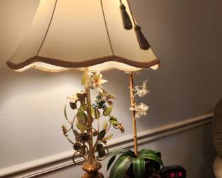 Italian Tole Lamps (pair)