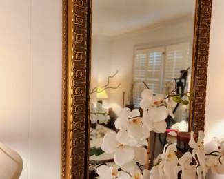 Large Gold Mirror 
