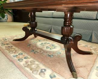 Duncan Phyfe rectangle coffee table 
