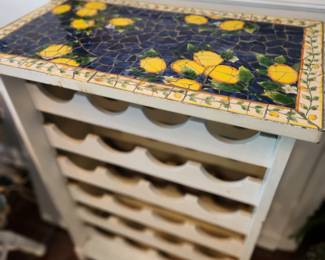 Mosaic Wine Rack - Holds 24 bottles