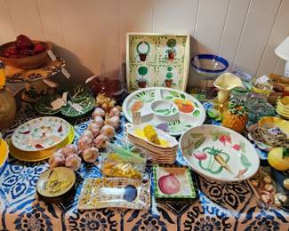 Vintage Fitz and Floyd, Italian porcelain