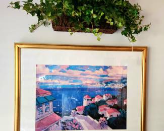 Max Hayslette Seaside Framed print 