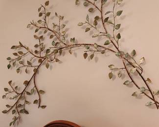 Vintage Italian Tole Large wall Hanging 