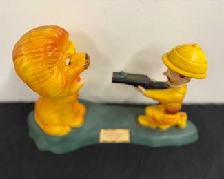 Sir Reginald Play-N-Save mechanical coin bank