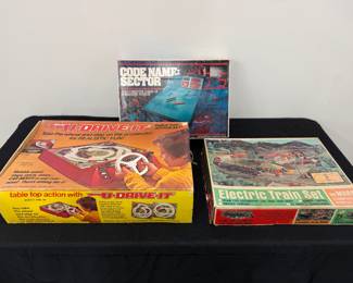 Vintage Games and Trains