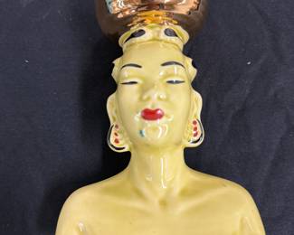 Mid Century Head Vase