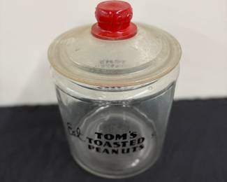 Toms Roasted Peanuts Canister