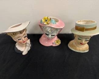 Vintage Lady Head Dresses