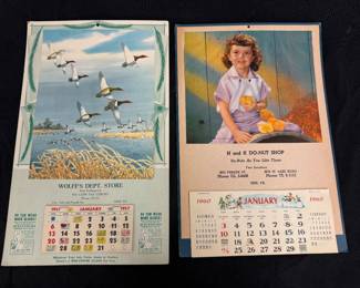 Local Vintage Calendars