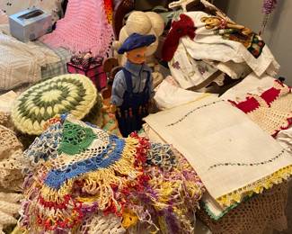 Tons of home made items ! 