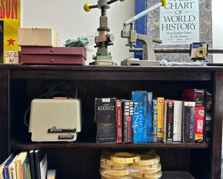 Watch Repair Presses and Supplies, Audio Books, Rolls and Rolla And Rolls of Tape