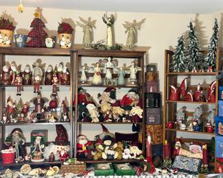 Christmas is just around the corner, literally. Just go to the end of the Hall and you are in a room of Christmas.