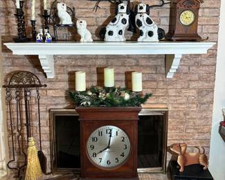 Large "Self Winding Clock" dated Oct 4, 1890
