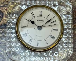 Vintage Staiger Crystal Clock