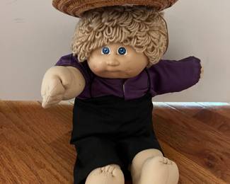 Original cabbage patch doll with custom handmade Amish attire. 