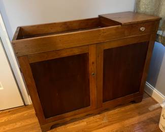 Antique dry sink. 