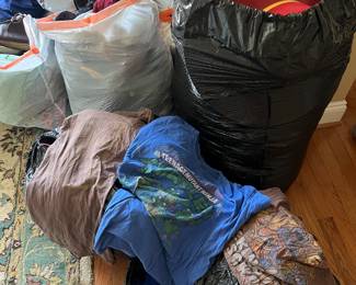 Clothes! Some graphic ts and vintage items. 