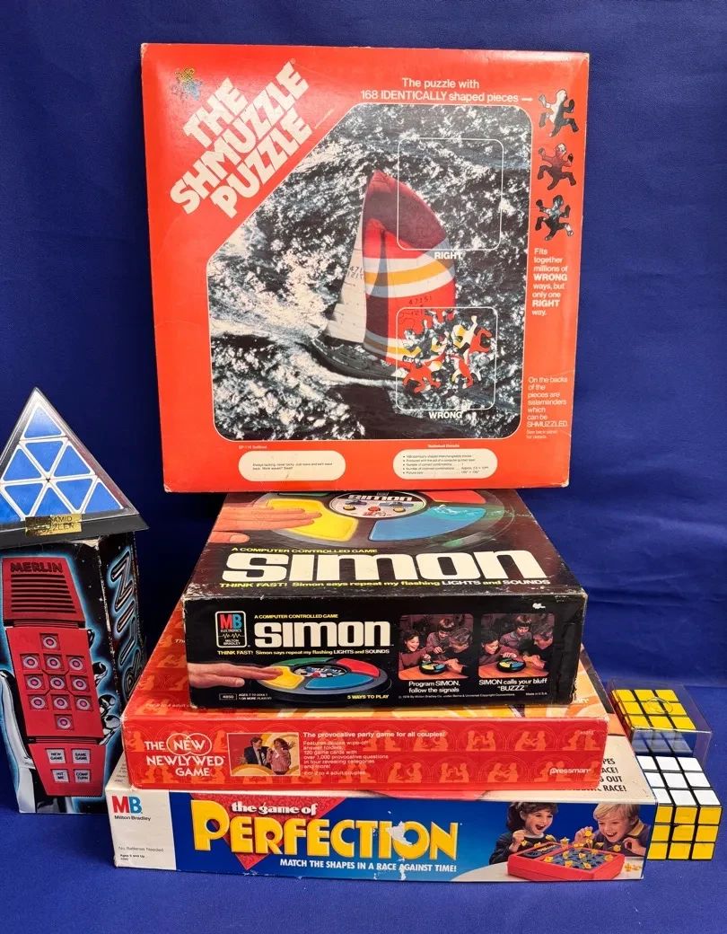 80s Entertainment Board Game Lot
