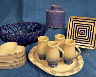 Blue Pottery Collection
