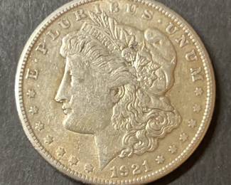 Morgan Silver Dollar 1921S
