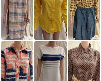 Vintage clothing Country Weekend Getaway Clothing Lot