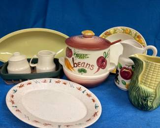 Cowboys, Corn And River Hill Dishes