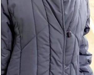 Vintage clothing Beautiful Blue 1980s Quilted Jacket