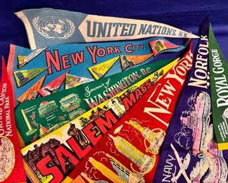 Vintage Collection Pennant Travel Lot