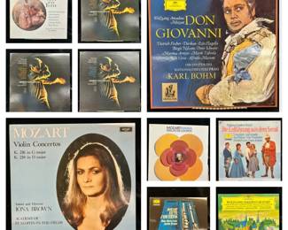 Mozart LPs