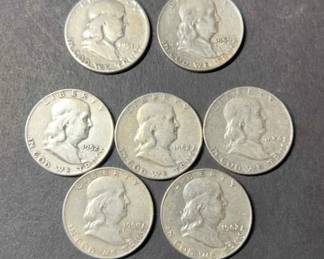 USA Franklin Half Dollars