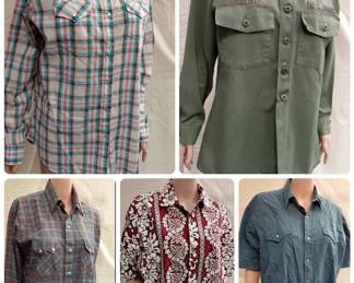 Vintage clothing Eclectic Dude Shirt Lot
