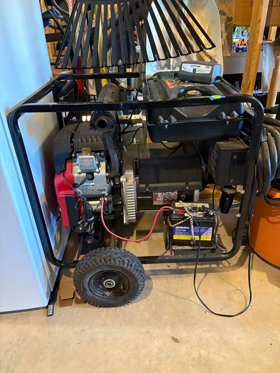 LEROY SOMER PORTABLE GAS GENERATOR