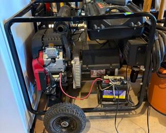 LEROY SOMER PORTABLE GAS GENERATOR