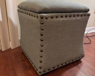 Storage Hassock | Footstool w/ Storage