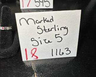 Marked Sterling 