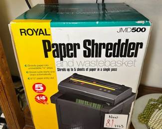 Paper Shredder 