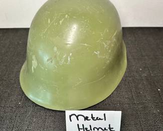 metal helmet