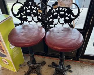 Iron Bar Stools 
