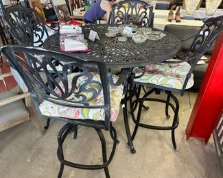 Iron Patio Set