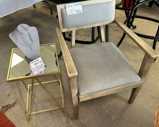 Chair and Side Table 