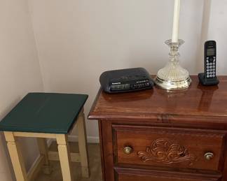 Night stand /
Side table/ lamp 