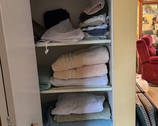 Towels and bedding 