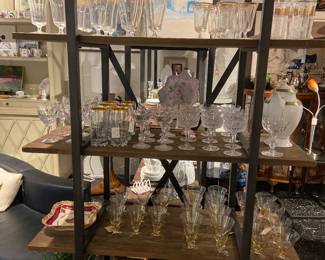 glassware, dishes