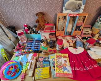 Vintage toys.