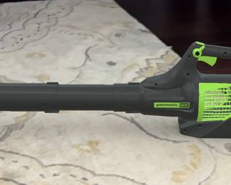 New (Unopened box) Greenworks 60V 450 CFM Blower w/new Battery and Rapid Charger