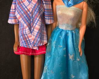 Vintage 1987 & 1976 Barbie shown, but we also have Ken, Superstar Barbie, Babysitter Courtney and many more! 