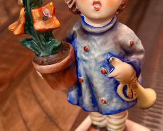 Hummel “Girl with Bird & Flowers”