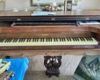 antique Chickering New York Piano