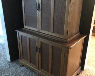Oak Stereo Cabinets